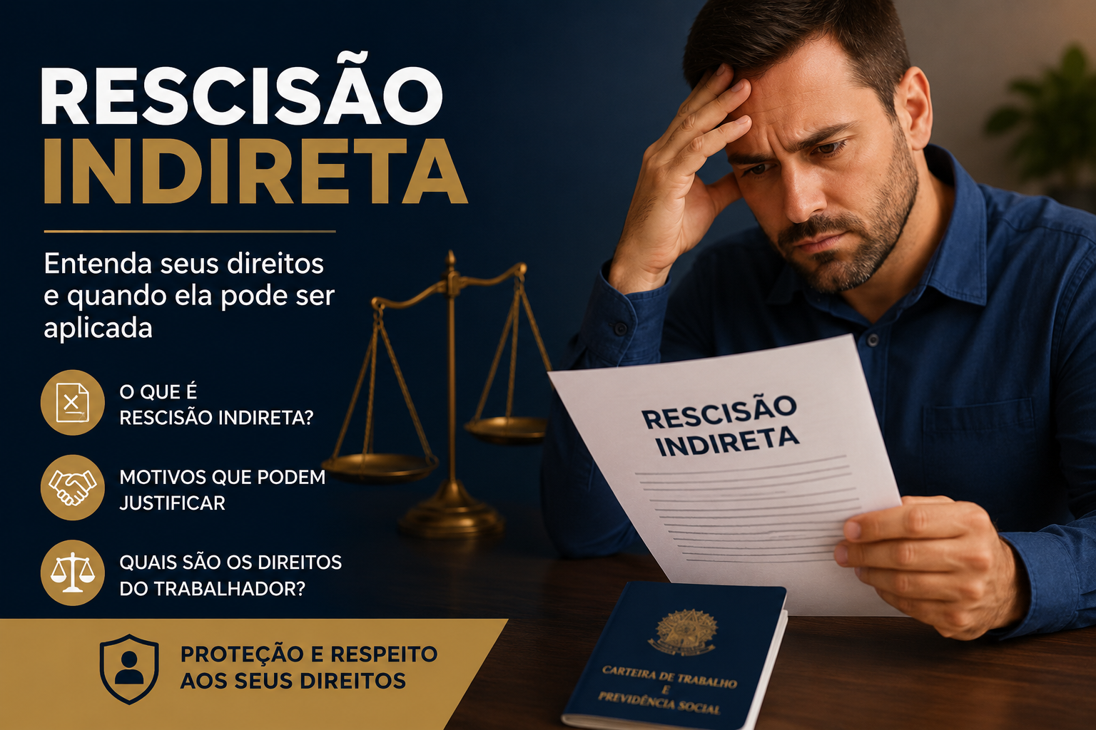 Rescisão Indireta: Entenda Quando o Trabalhador Tem Direito